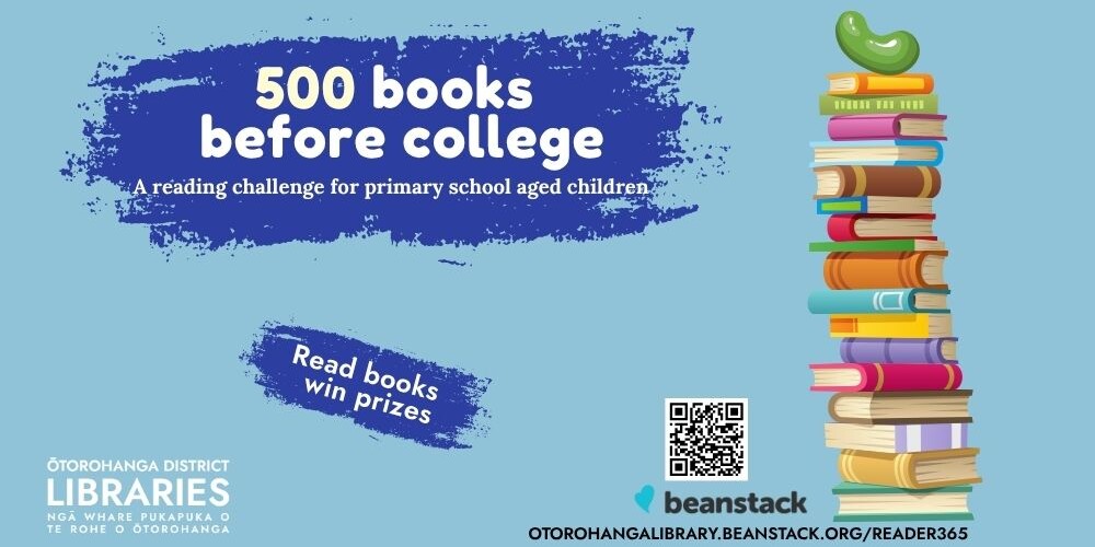 500 Books before college - A reading challenge for primary school aged children