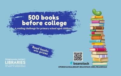 500 Books before college - A reading challenge for primary school aged children