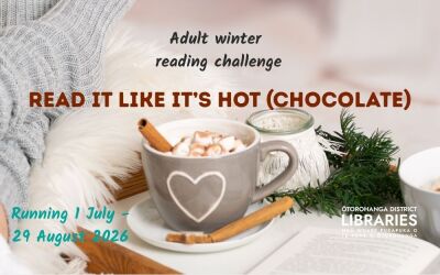 Read It Like It's Hot (Chocolate): Adult Winter Reading Challenge.