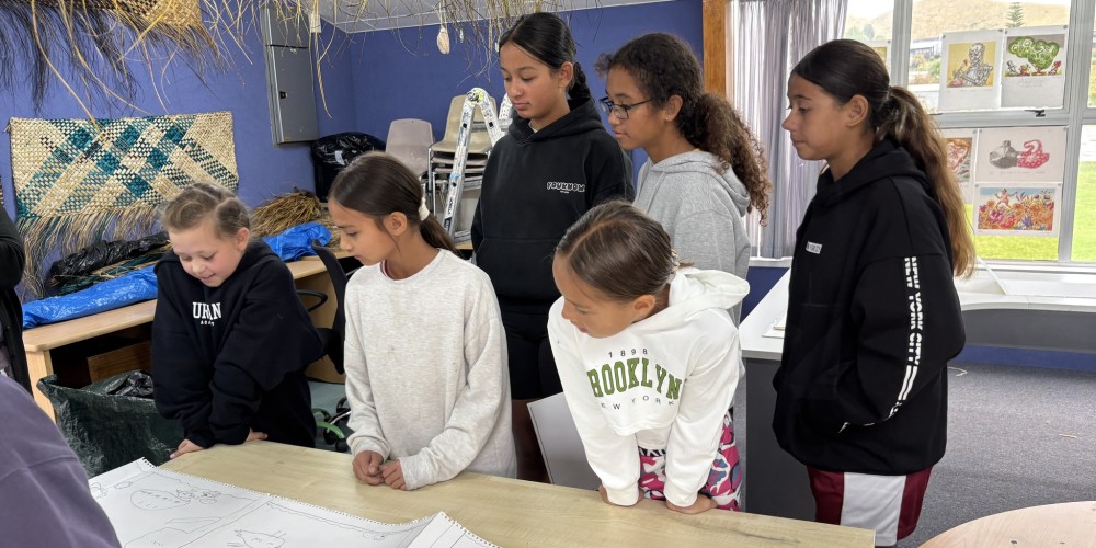 Cartoon Creativity at Kāwhia Primary School