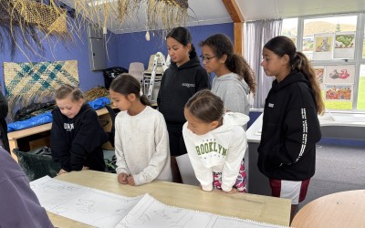 Cartoon Creativity at Kāwhia Primary School