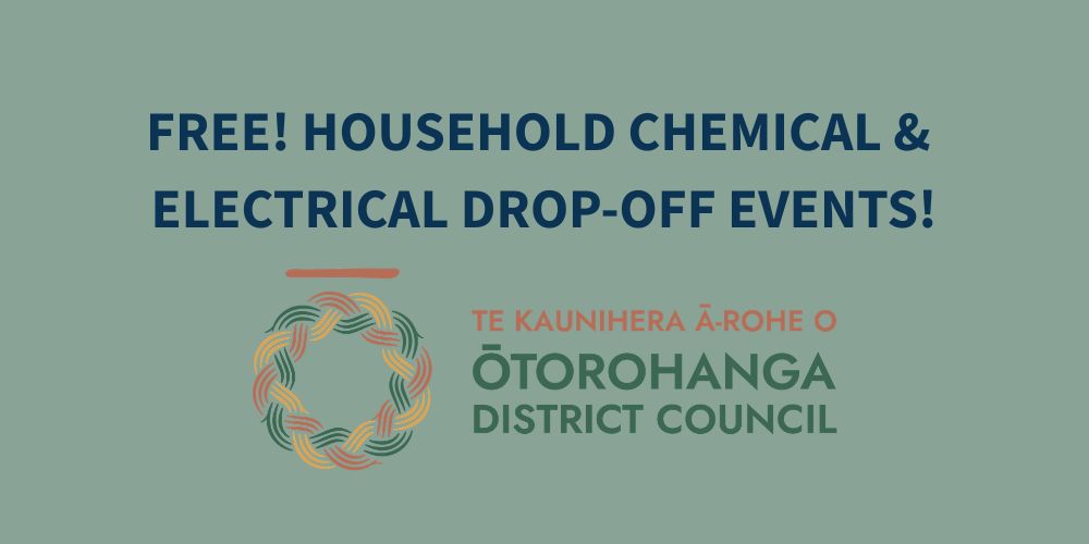 GET RID OF HOUSEHOLD CHEMICALS AND ELECTRICAL ITEMS