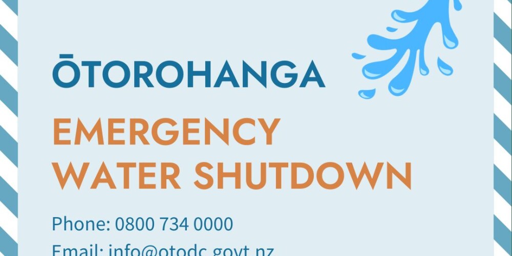 URGENT WATER OUTAGE - THOMSON AVE