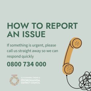 HOW TO REPORT AN ISSUE