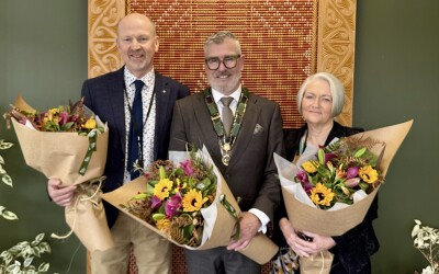 AN EMOTIONAL FAREWELL FOR MAYOR AND COUNCILLORS