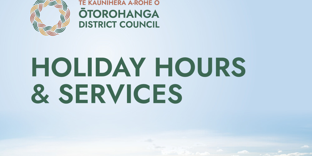 HOLIDAY HOURS AND SERVICES