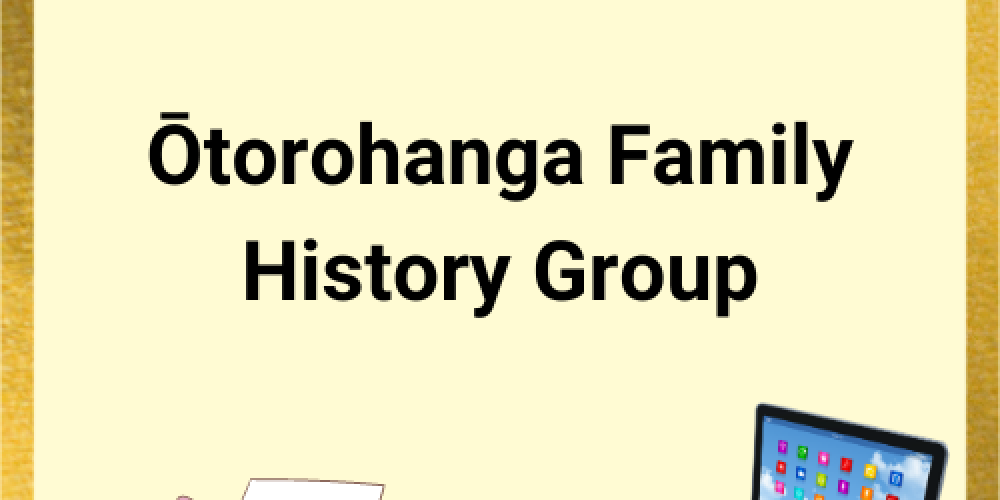 Otorohanga Family History Group