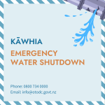 Kāwhia Urgent Water Repairs
