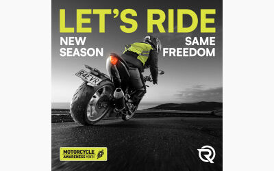 IT'S MOTORCYCLE AWARENESS MONTH THIS SEPTEMBER! 