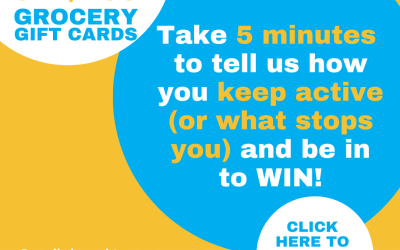 WIN WIN WIN!! Tell us what motivates you or stops you being active?