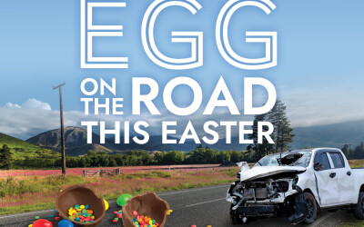 DON’T BE AN EGG ON THE ROAD THIS EASTER