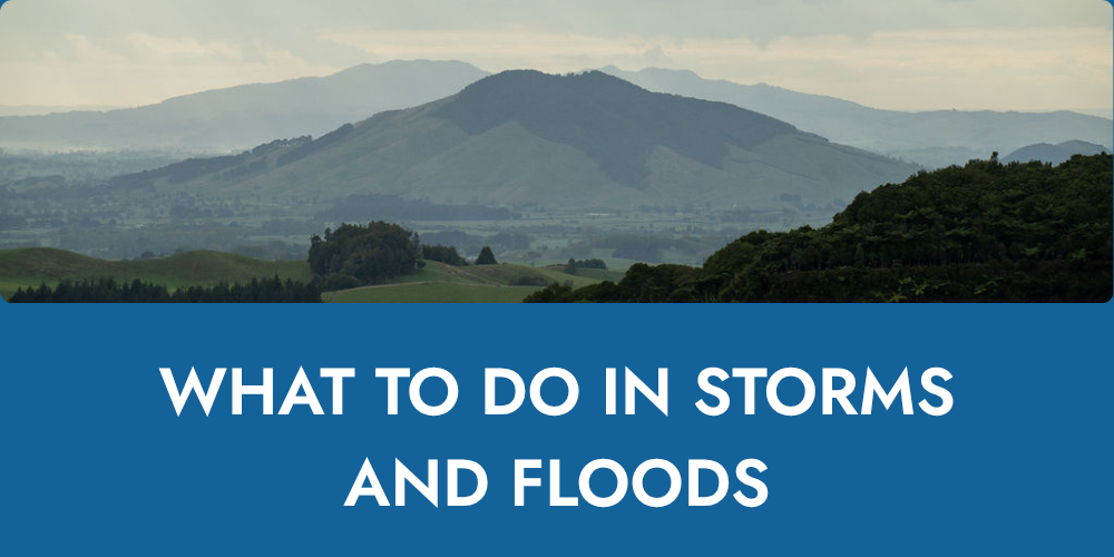 STORMS AND FLOODS TIPS