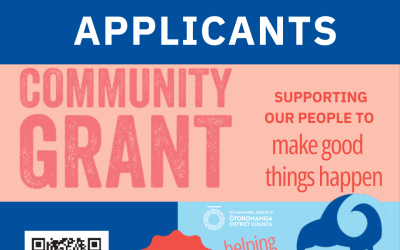 Successful Applicants Ōtorohanga Community Grant