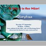Te Wiki o te Reo Māori Storytime