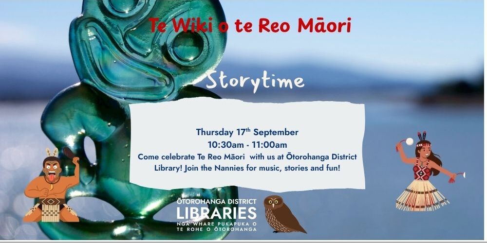 Te Wiki o te Reo Māori Storytime