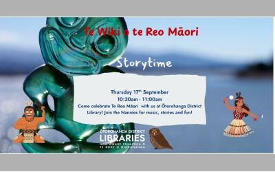Te Wiki o te Reo Māori Storytime