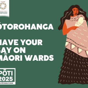 ŌTOROHANGA - HAVE YOUR SAY ON MĀORI WARDS